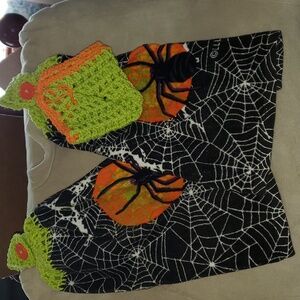 3 Piece Halloween Kitchen Towel Set